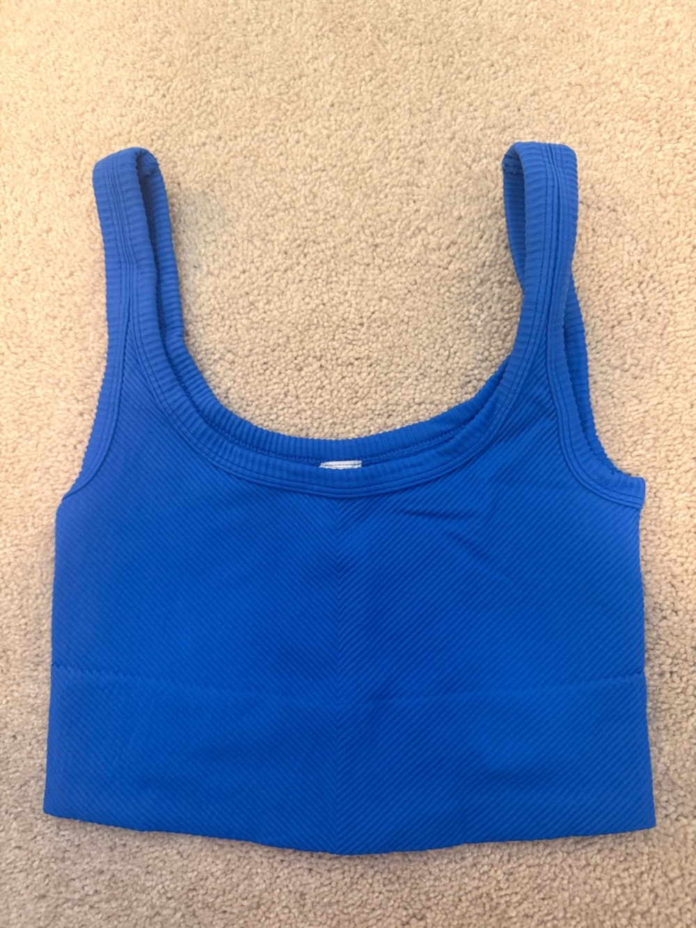 Nikibiki Cobalt Ribbed Tank Top